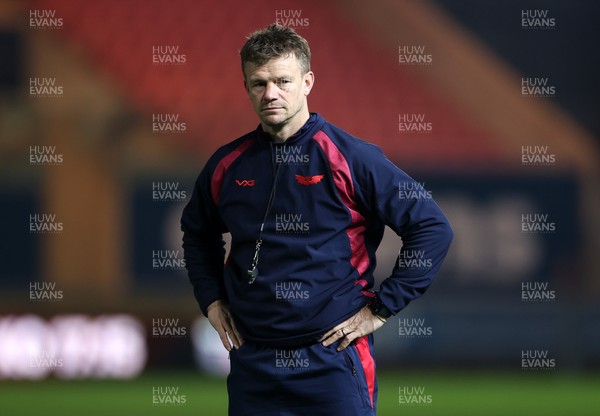 200326 - Scarlets v Zebre Parma - United Rugby Championship - Scarlets Head Coach Dwayne Peel 
