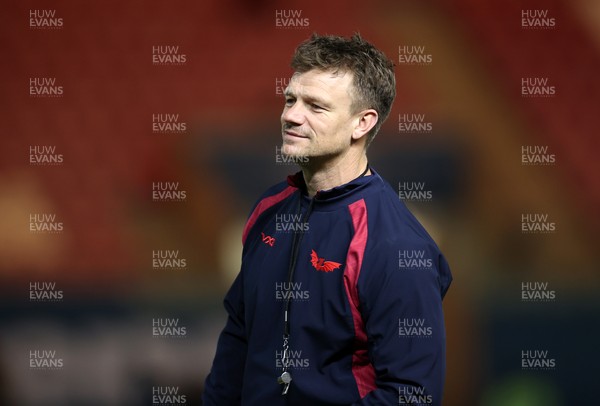 200326 - Scarlets v Zebre Parma - United Rugby Championship - Scarlets Head Coach Dwayne Peel 