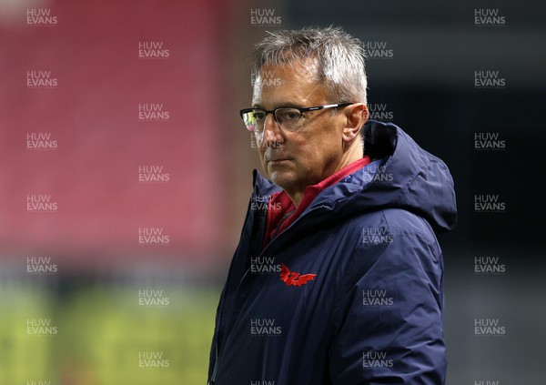 200326 - Scarlets v Zebre Parma - United Rugby Championship - Scarlets Director of Rugby Nigel Davies