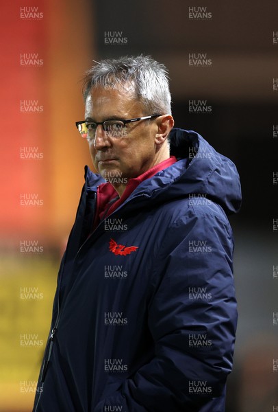 200326 - Scarlets v Zebre Parma - United Rugby Championship - Scarlets Director of Rugby Nigel Davies