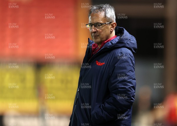 200326 - Scarlets v Zebre Parma - United Rugby Championship - Scarlets Director of Rugby Nigel Davies