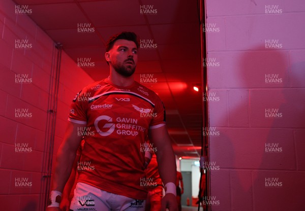 200326 - Scarlets v Zebre Parma - United Rugby Championship - Johnny Williams of Scarlets 