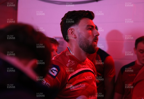 200326 - Scarlets v Zebre Parma - United Rugby Championship - Johnny Williams of Scarlets 