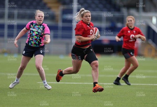 200923 - Scotland Women and Wales Women Combined Training Session - Hannah Bluck during a combined training session with Scotland in Edinburgh
