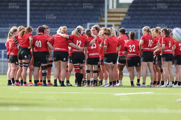 200923 - Scotland Women and Wales Women Combined Training Session - The Wales team during a combined training session with Scotland in Edinburgh