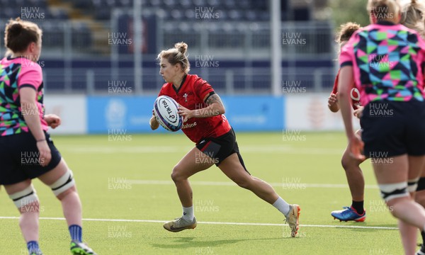 200923 - Scotland Women and Wales Women Combined Training Session - Keira Bevan during a combined training session in Edinburgh