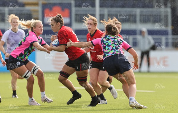 200923 - Scotland Women and Wales Women Combined Training Session - Bryonie King during a combined training session in Edinburgh