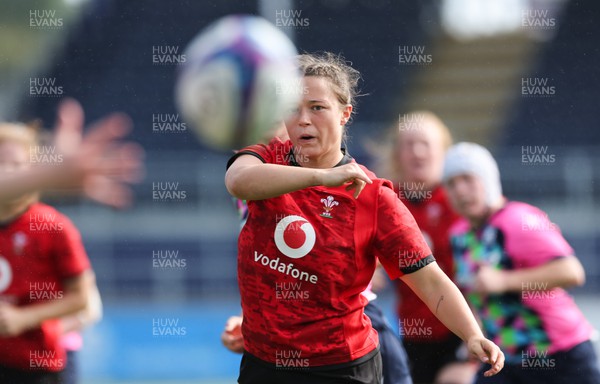 200923 - Scotland Women and Wales Women Combined Training Session - Alisha Butchers during a combined training session in Edinburgh