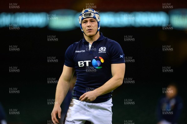 120216 - Scotland Rugby Training -David Denton during training