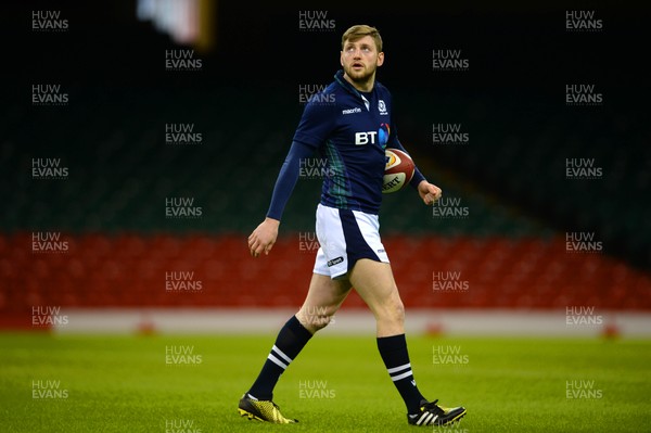 120216 - Scotland Rugby Training -Finn Russell during training