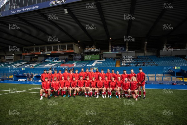 130721 - Scotland U20s v Wales U20s - U20s 6 Nations Championship - Wales Team Photo