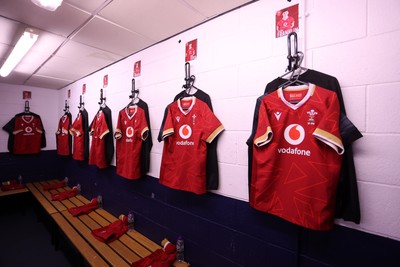 070325 - Scotland U20s v Wales U20s - U20s 6 Nations Championship - Wales dressing room before the game