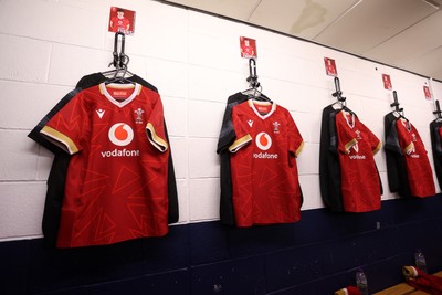 070325 - Scotland U20s v Wales U20s - U20s 6 Nations Championship - Wales dressing room before the game