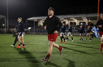 070325 - Scotland U20s v Wales U20s - U20s 6 Nations Championship - Harry Thomas of Wales 