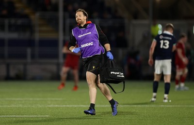 070325 - Scotland U20s v Wales U20s - U20s 6 Nations Championship - Team Doctor Lewis Oliva