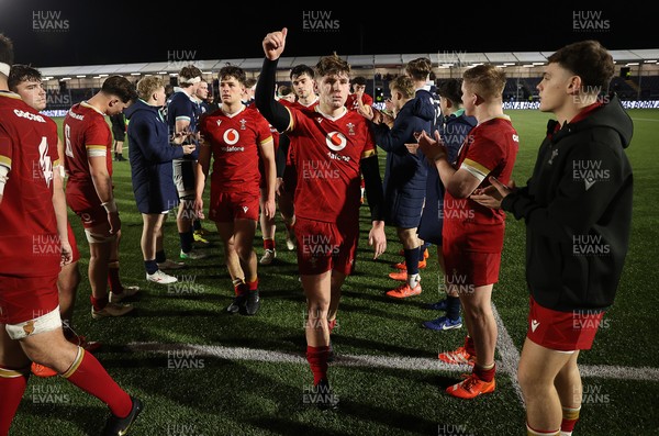 070325 - Scotland U20s v Wales U20s - U20s 6 Nations Championship - Steff Emanuel of Wales at full time