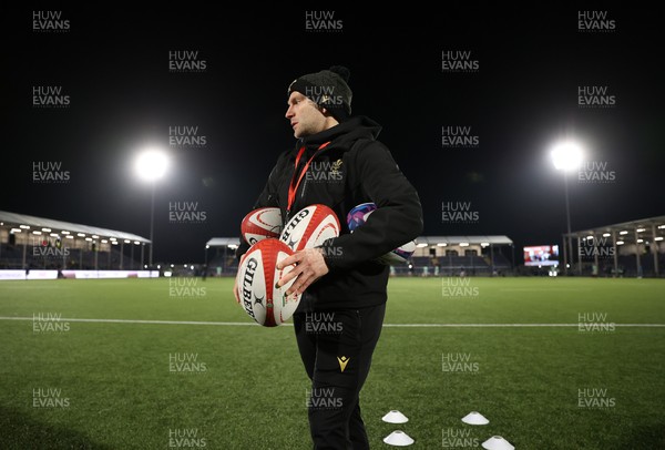 070325 - Scotland U20s v Wales U20s - U20s 6 Nations Championship - Wales Head Coach Richard Whiffin 