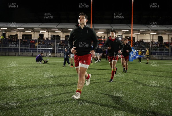 070325 - Scotland U20s v Wales U20s - U20s 6 Nations Championship - Sam Scott of Wales 