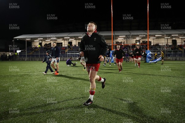 070325 - Scotland U20s v Wales U20s - U20s 6 Nations Championship - Tom Bowen of Wales 