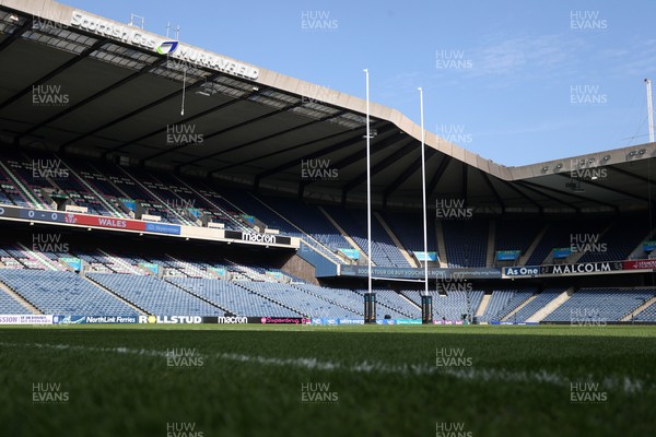 080325 - Scotland v Wales - Guinness 6 Nations Championship - General View of Murrayfield Stadium