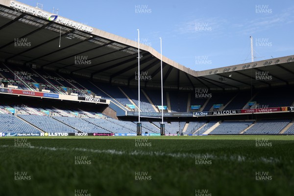 080325 - Scotland v Wales - Guinness 6 Nations Championship - General View of Murrayfield Stadium