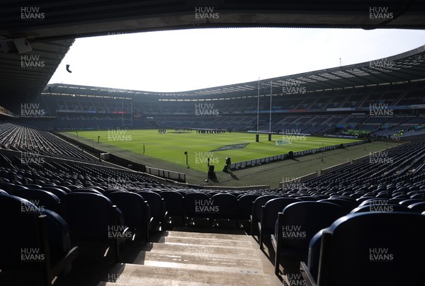 080325 - Scotland v Wales - Guinness 6 Nations Championship - General View of Murrayfield Stadium