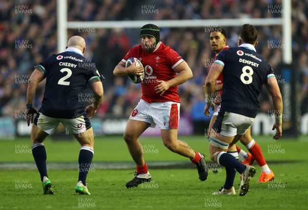 080325 - Scotland v Wales - Guinness 6 Nations Championship - Nicky Smith of Wales 