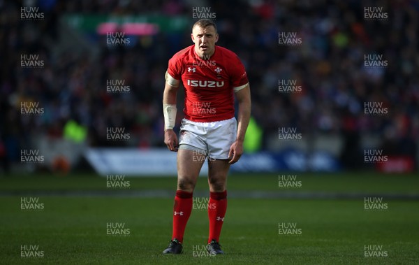 090319 - Scotland v Wales - Guinness 6 Nations - Hadleigh Parkes of Wales