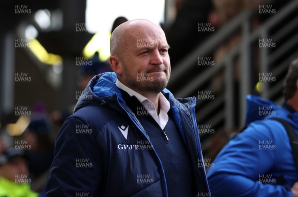 110223 - Scotland v Wales - Guinness 6 Nations Championship - Scotland Head Coach Gregor Townsend arrives at Murrayfield
