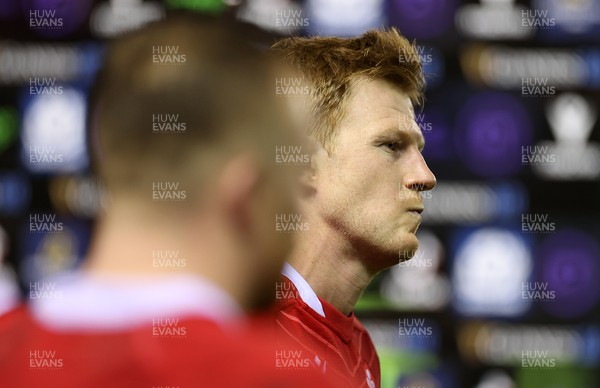 110223 - Scotland v Wales - Guinness 6 Nations Championship - Rhys Patchell of Wales at full time