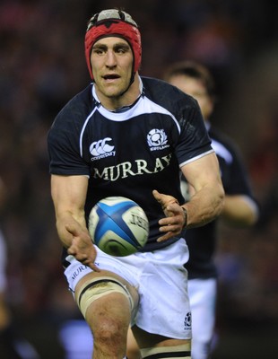 12.02.11 - Scotland v Wales - RBS Six Nations 2011 - Kelly Brown of Scotland. 