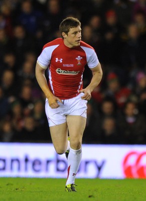 12.02.11 - Scotland v Wales - RBS Six Nations 2011 - Rhys Priestland of Wales. 