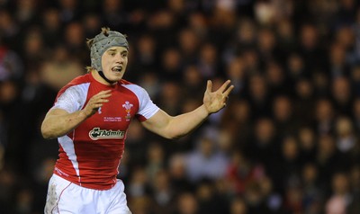 12.02.11 - Scotland v Wales - RBS Six Nations 2011 - Jonathan Davies of Wales. 