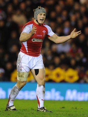 12.02.11 - Scotland v Wales - RBS Six Nations 2011 - Jonathan Davies of Wales. 
