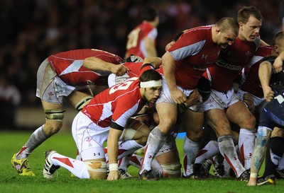 12.02.11 - Scotland v Wales - RBS Six Nations 2011 - Josh Turnbull of Wales. 