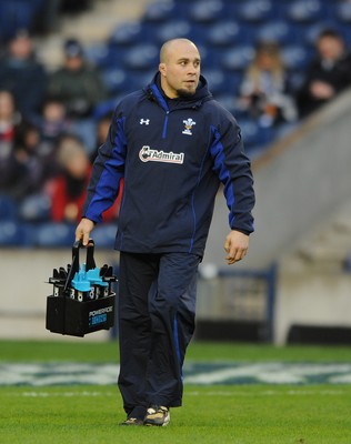 12.02.11 - Scotland v Wales - RBS Six Nations 2011 - Wales conditioning coach Dan Baugh. 