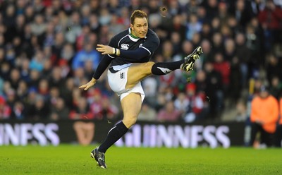 12.02.11 - Scotland v Wales - RBS Six Nations 2011 - Dan Parks of Scotland. 