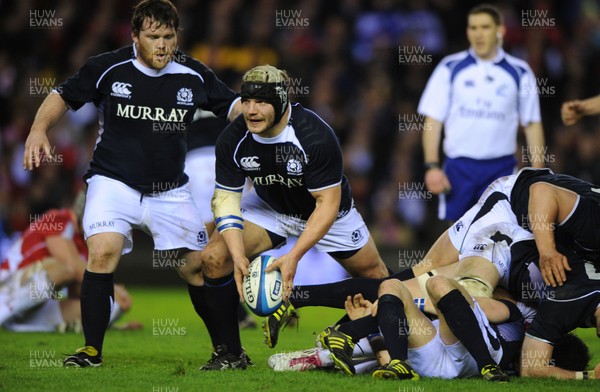 12.02.11 - Scotland v Wales - RBS Six Nations 2011 - Euan Murray of Scotland. 