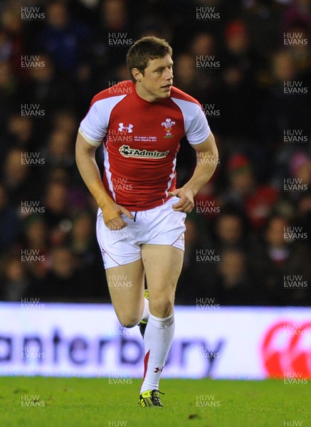 12.02.11 - Scotland v Wales - RBS Six Nations 2011 - Rhys Priestland of Wales. 
