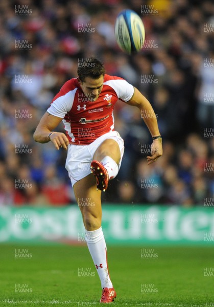 12.02.11 - Scotland v Wales - RBS Six Nations 2011 - Lee Byrne of Wales. 