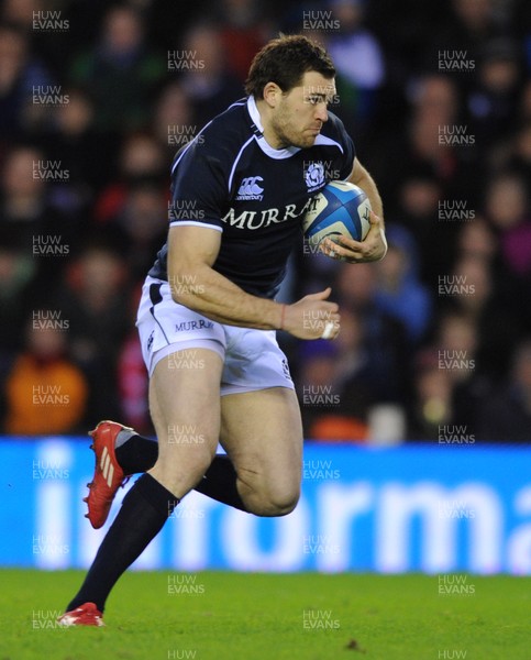 12.02.11 - Scotland v Wales - RBS Six Nations 2011 - Sean Lamont of Scotland. 