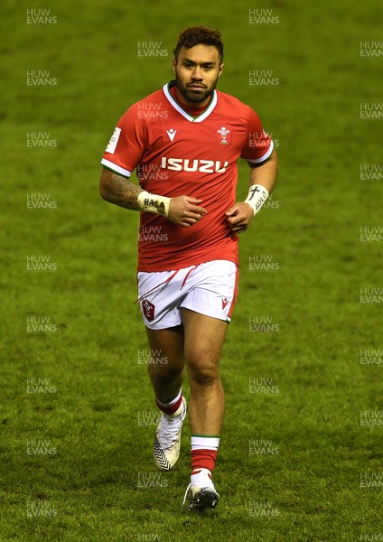 130221 - Scotland v Wales - Guinness Six Nations - Willis Halaholo of Wales