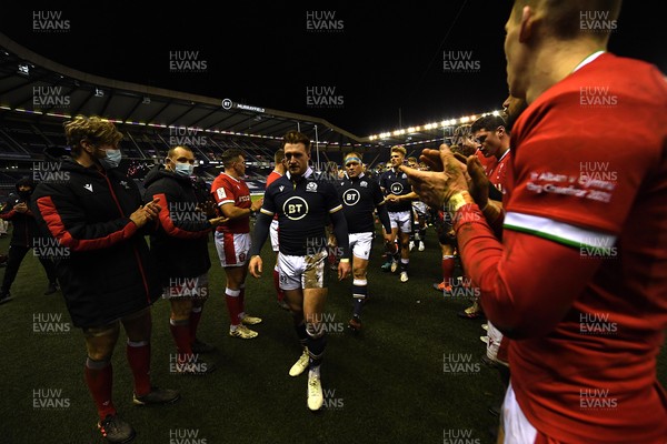 130221 - Scotland v Wales - Guinness Six Nations - Stuart Hogg of Scotland at the end of the game