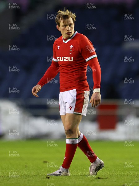 130221 - Scotland v Wales - Guinness 6 Nations - Nick Tompkins of Wales