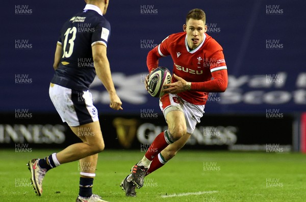 130221 - Scotland v Wales - Guinness 6 Nations - Liam Williams of Wales