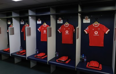 220325  Scotland v Wales, Guinness Women’s Six Nations 2025 - The Wales changing room ahead of the match