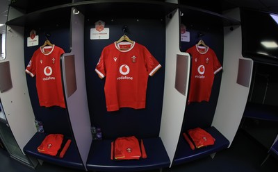 220325  Scotland v Wales, Guinness Women’s Six Nations 2025 - The Wales changing room ahead of the match