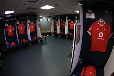 220325  Scotland v Wales, Guinness Women’s Six Nations 2025 - The Wales changing room ahead of the match