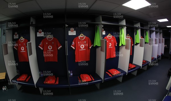 220325  Scotland v Wales, Guinness Women’s Six Nations 2025 - The Wales changing room ahead of the match