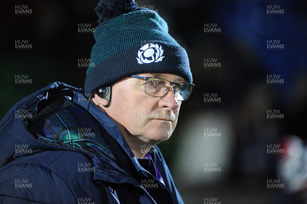 171119 - Scotland Women v Wales Women -  Philip Doyle, Scotland Women's head coach, at the end of the match following a 3-17 defeat to Wales Women